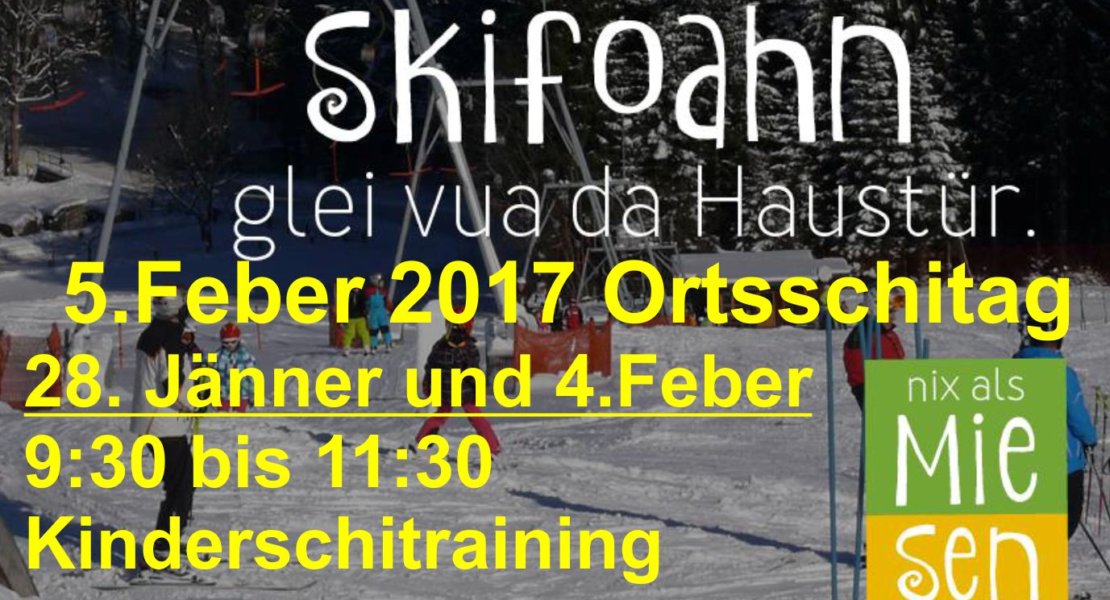 UFC Miesenbach Ortsschitag2017
