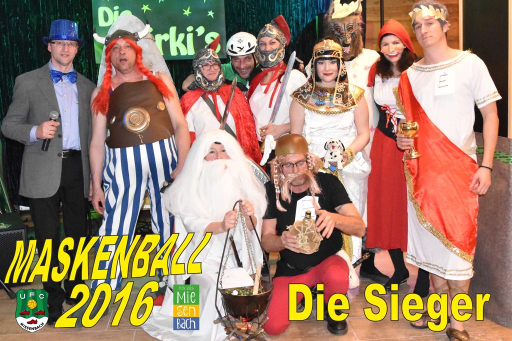 Siegerbild Maskenbach 2016