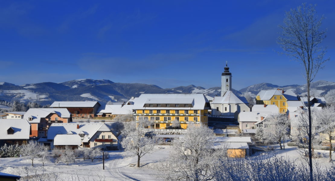 Miesenbach bei Postkastenwetter