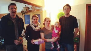 Milena Pötz und ihre Familie