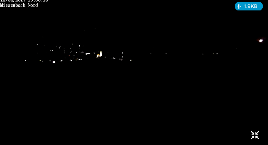 Miesenbach Webcam Nacht