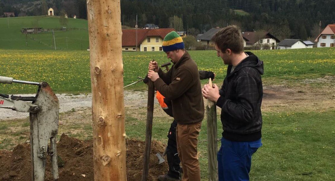 Landjugend – Maibaum aufstellen 2017 (2)