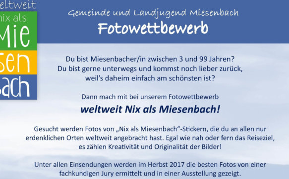 Fotowettbewerb #weltweitnixalsmiesenbach