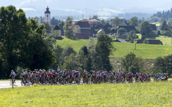 Am 26. 8. 2017 kommt die Radjugendtour nach Miesenbach!