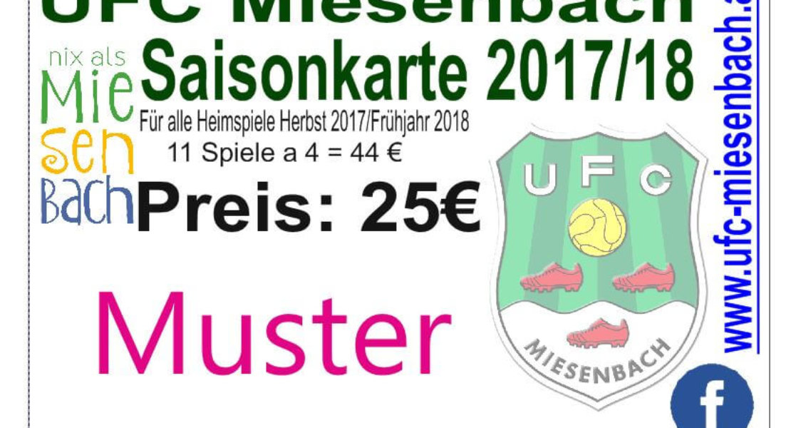 Der UFC Miesenbach startet in die Saison 2017/18