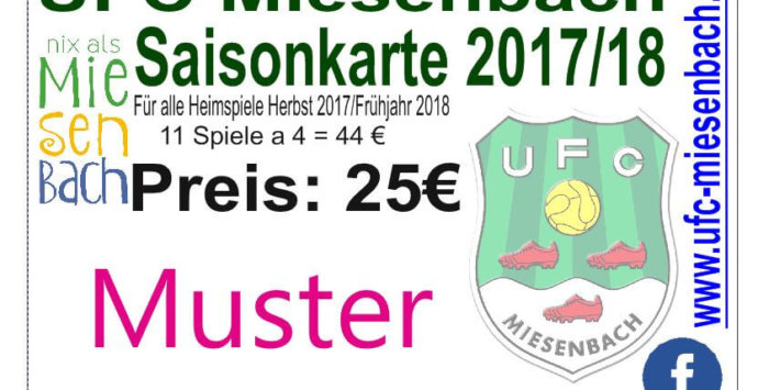 Der UFC Miesenbach startet in die Saison 2017/18