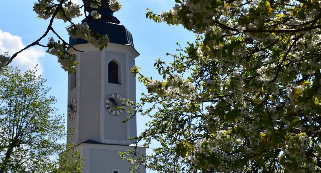 Kirche Miesenbach Frühjahr 2018