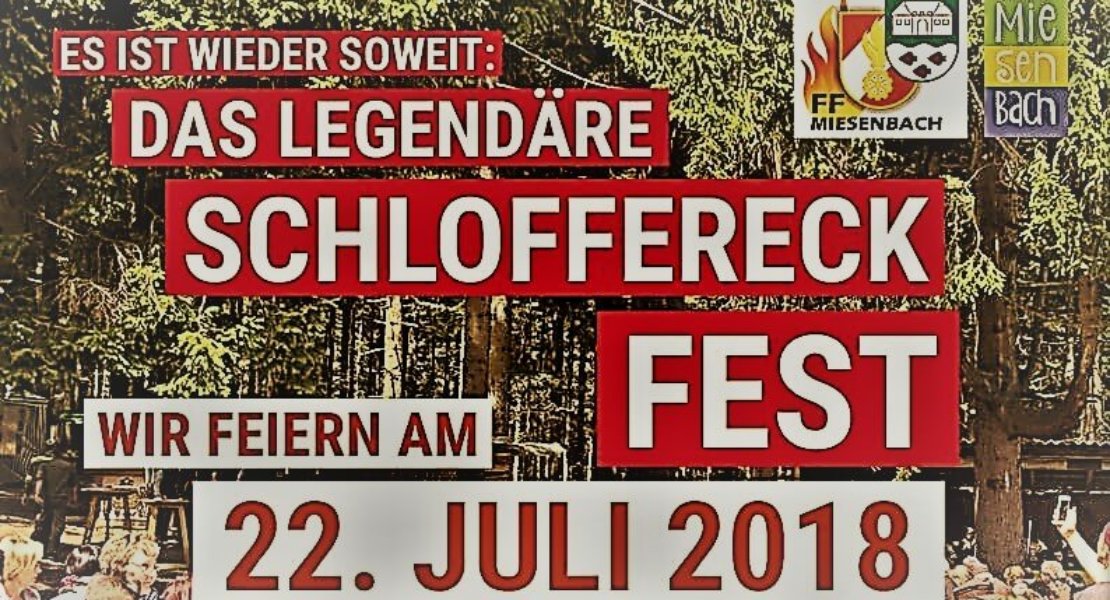 Schloffereckfest der FF Miesenbach