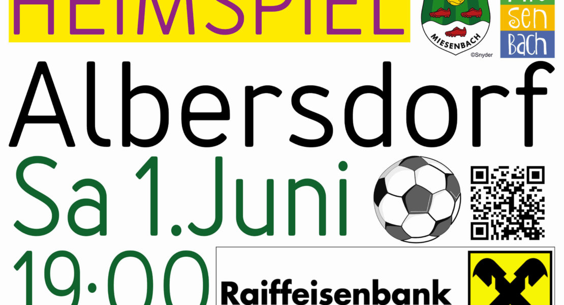 Miesenbach gegen Albersdorf