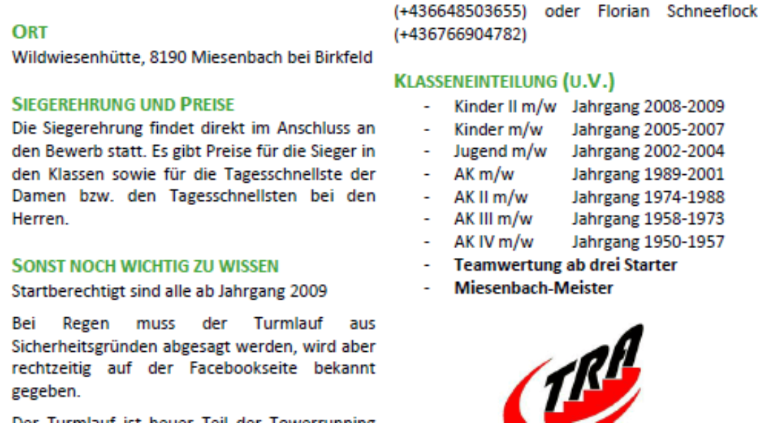 Turmlauf 2019
