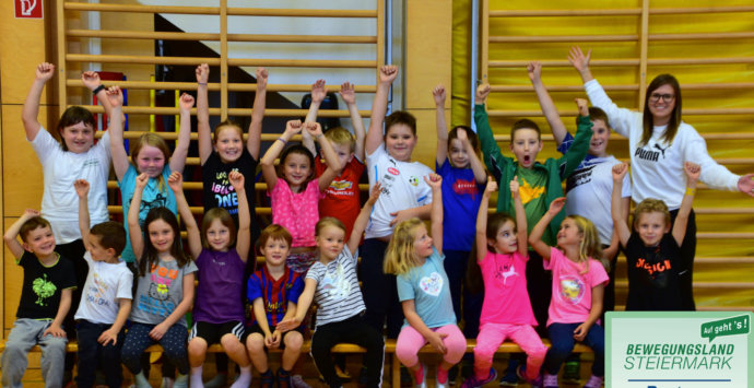 Fit statt dick –Kinderturnen im Winter