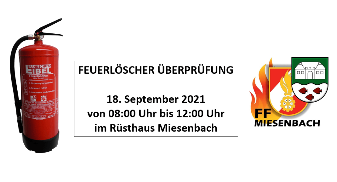 Feuerlöscherüberprüfung