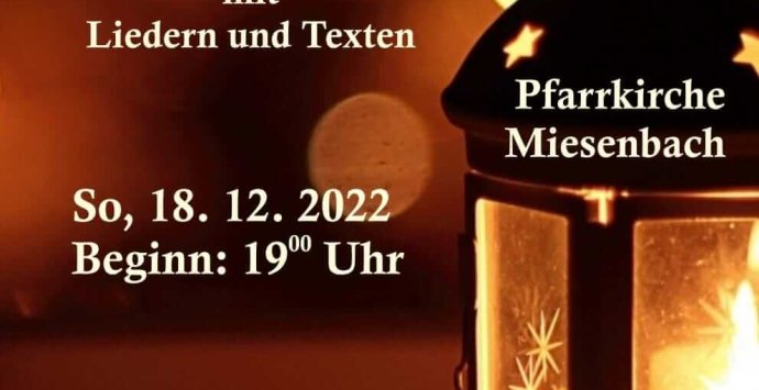 Weihnachtlicher Abend mit Cantiamo