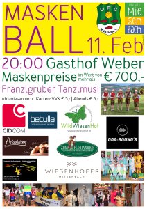 Maskenball des UFC Miesenbach