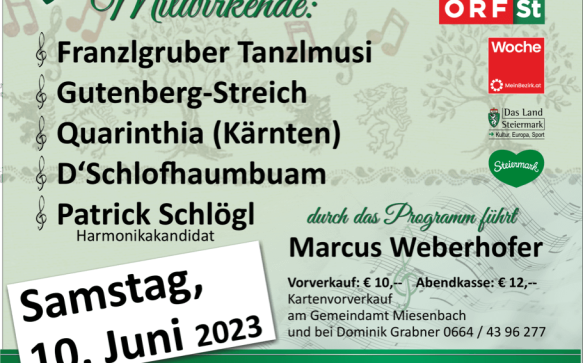 ORF Sänger- und Musikantentreffen am Sa, 10. Juni 2023