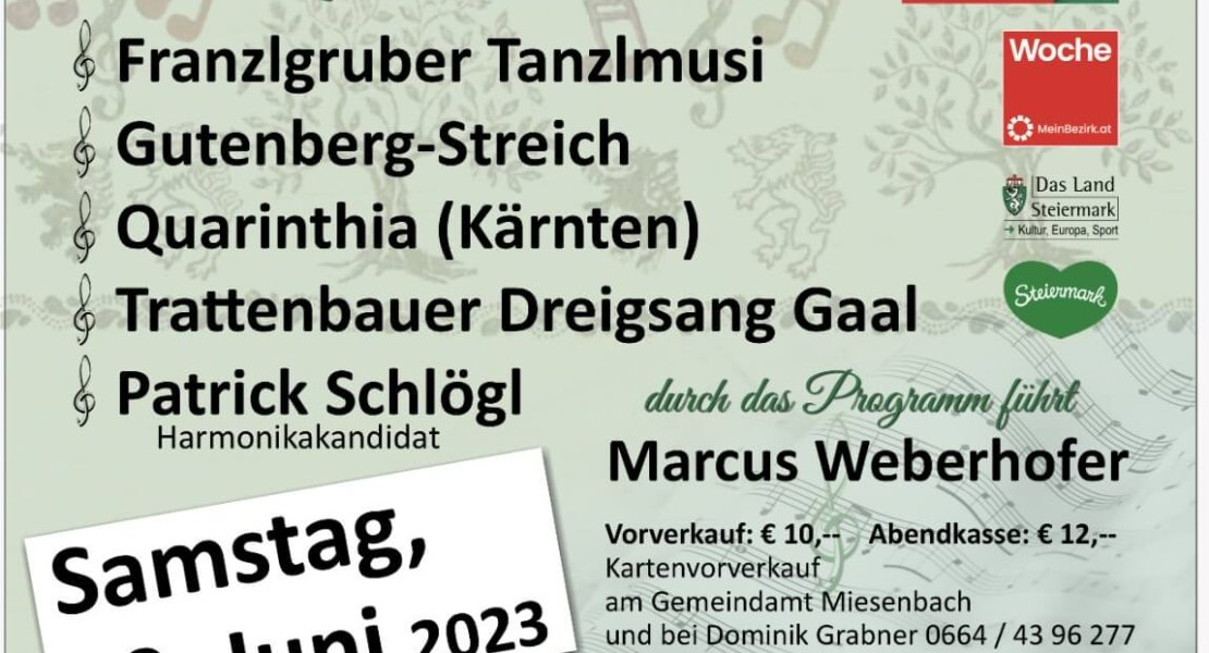 ORF Sänger- und Musikantentreffen am Sa, 10. Juni 2023