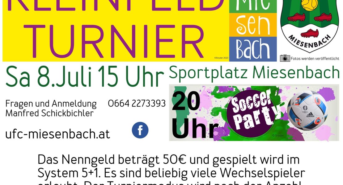 Kleinfeldturnier des UFC Miesenbach