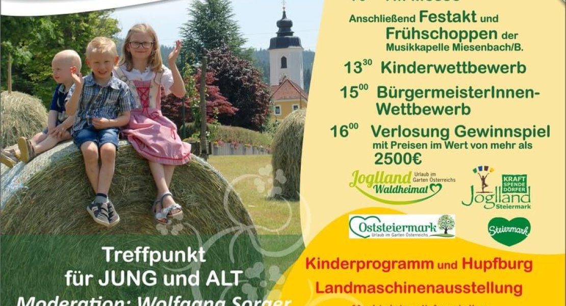 Kraftspendekirtag am 20. August 2023 beim Kreuzwirt in Miesenbach/Birkfeld