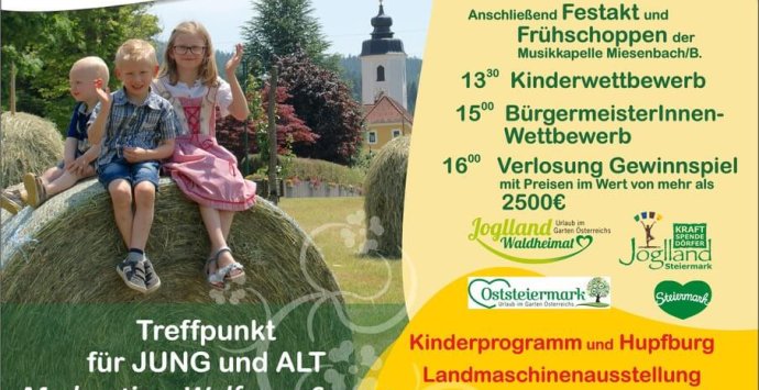 Kraftspendekirtag am 20. August 2023 beim Kreuzwirt in Miesenbach/Birkfeld