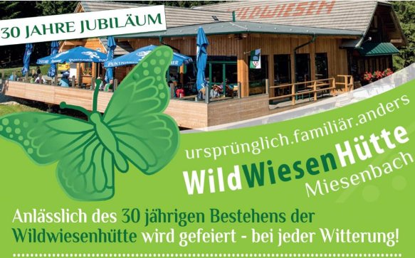 30 Jahre Wildwiesenhütte