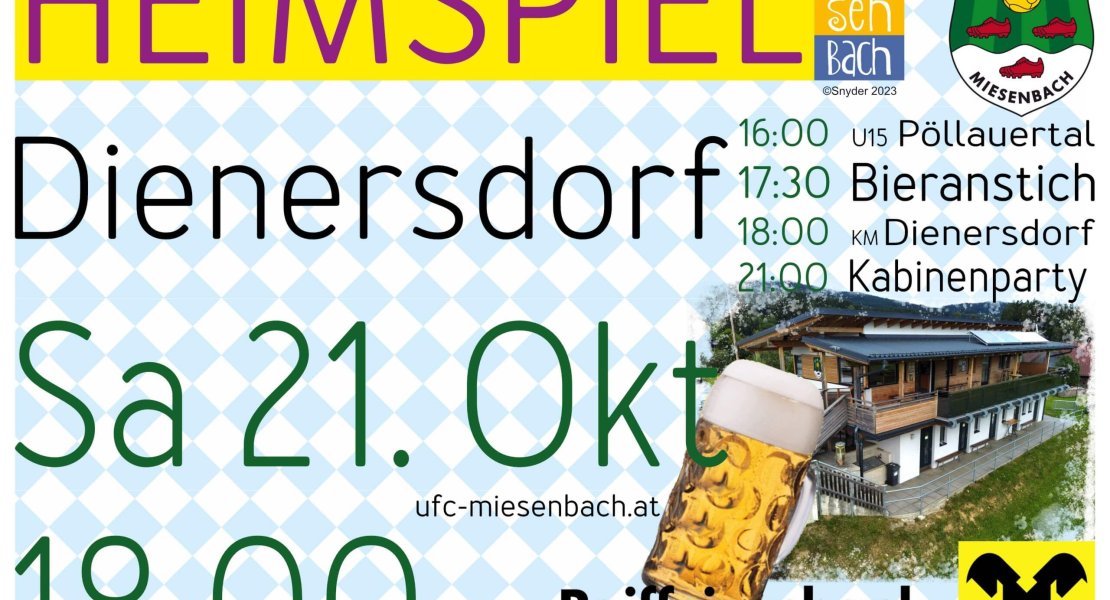 Miesenbach gegen Dienersdorf