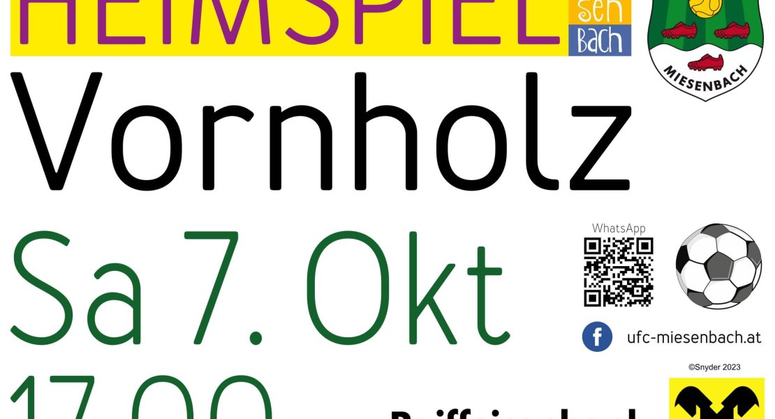 Miesenbach gegen Vornholz