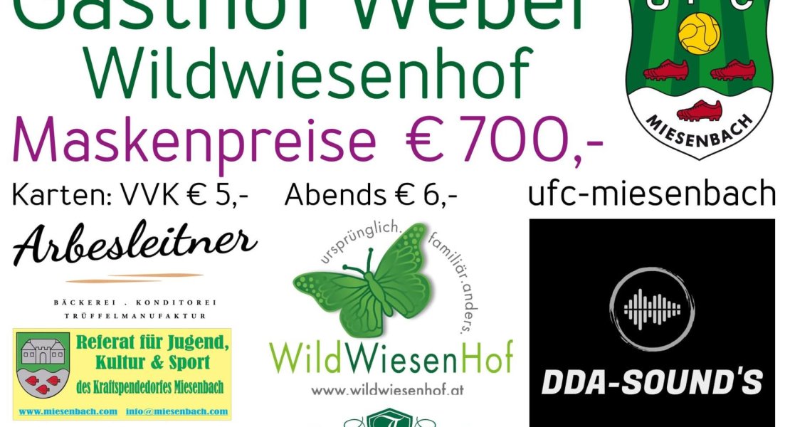 Maskenball des UFC Miesenbach