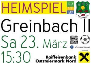 UFC Miesenbach gegen Greinbach ll