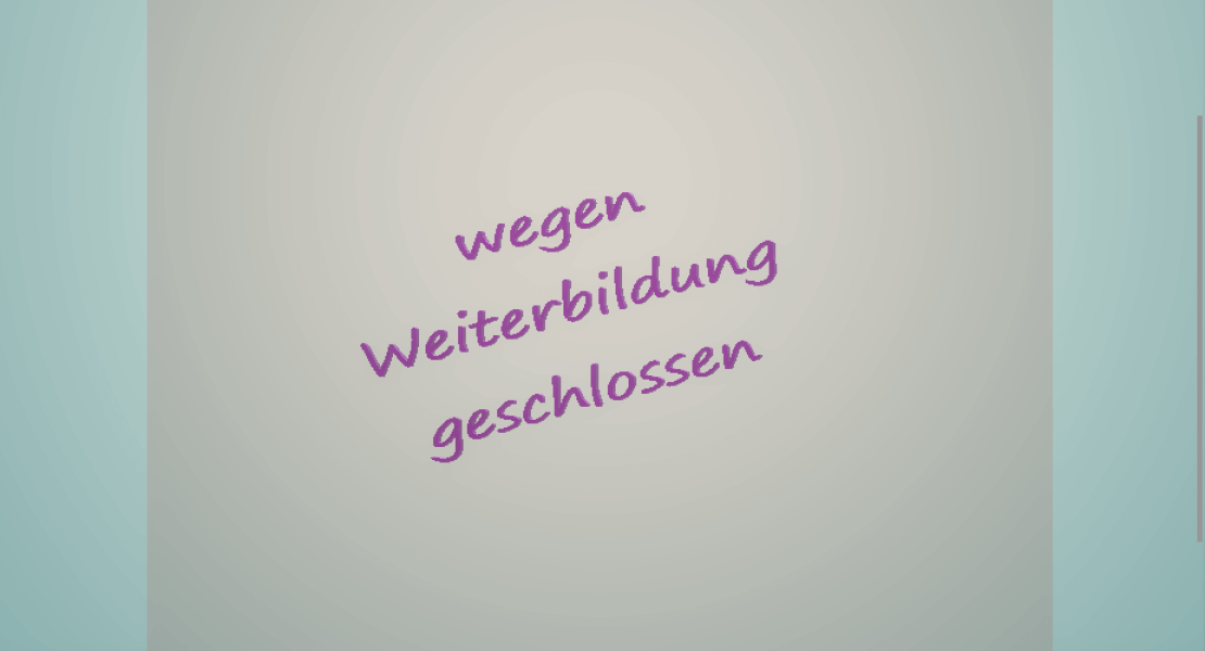 Weiterbildung
