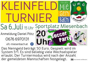 Kleinfeldturnier des UFC Miesenbach