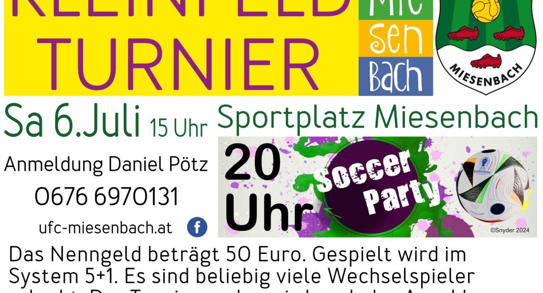 Kleinfeldturnier des UFC Miesenbach