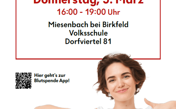 Blutspendetermin 5. März 2026