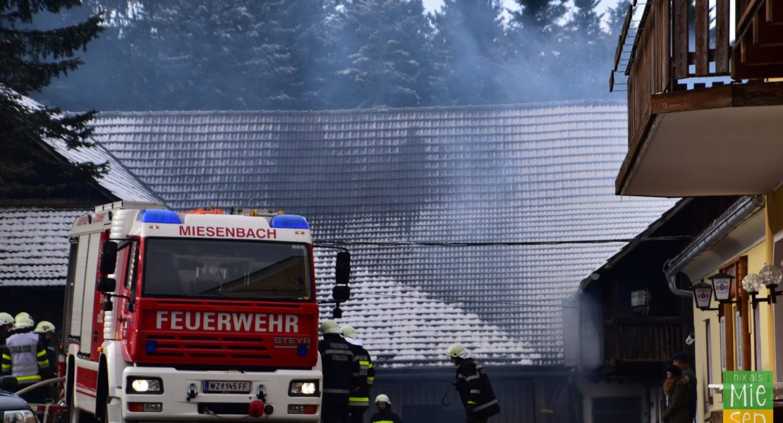 Mehrwehrenübung in Miesenbach